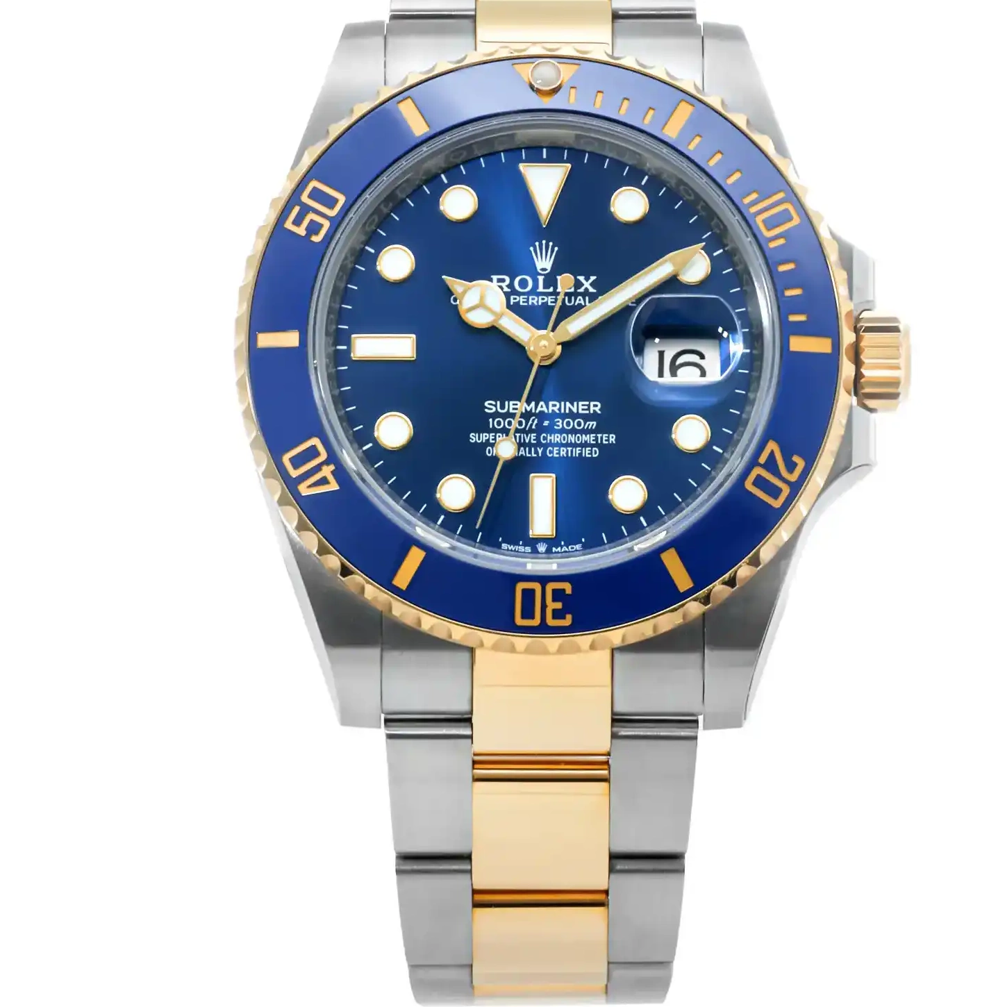 Prestigious Jewelrys 126613LB Blue Rolex Submariner 0701